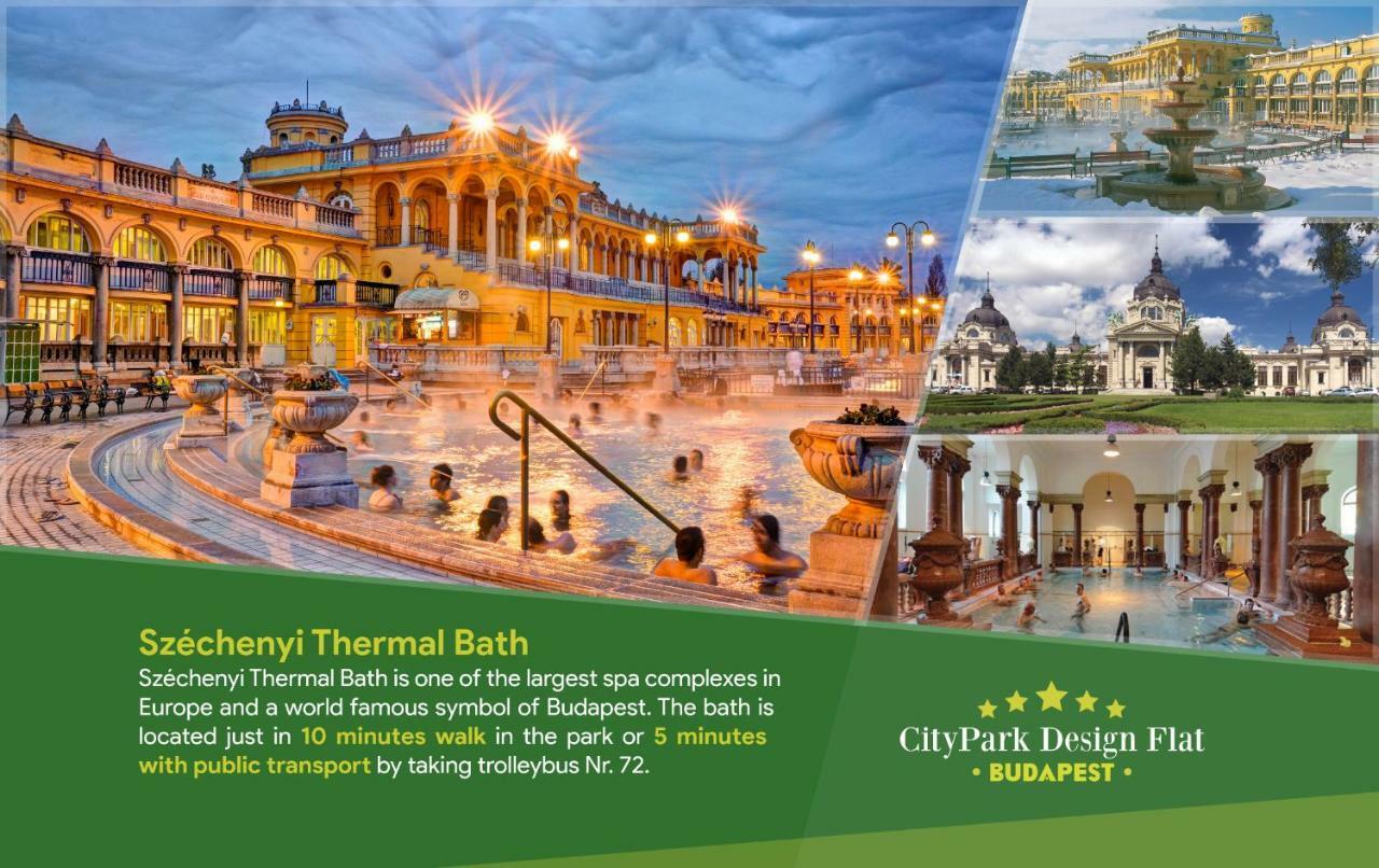 Citypark Design Flat Budapest Luaran gambar
