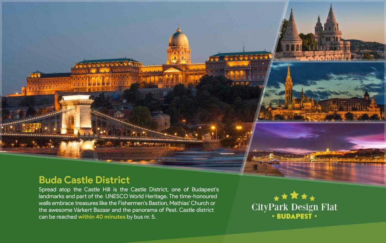 Citypark Design Flat Budapest Luaran gambar
